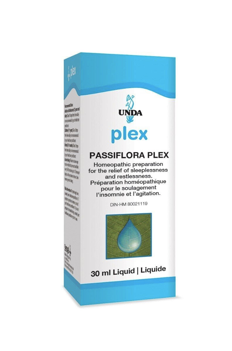 Passiflora Plex - Remède homéopathique insomnie et agitaton - Unda - 30ml